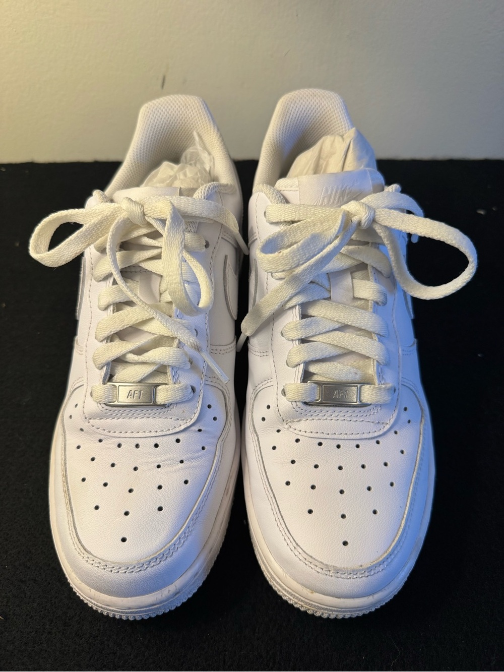 Nike Women’s Air Force 1s Leather Sneakers